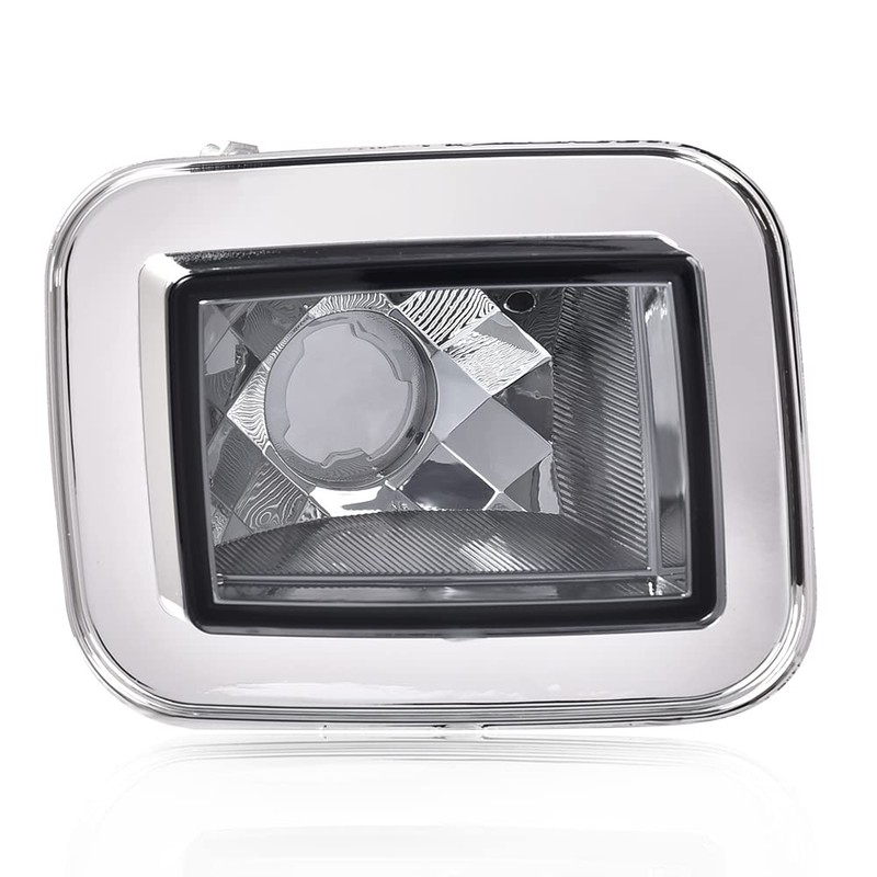 CHEDA Front Clear Chrome Parking Signal Light Set Compatible with