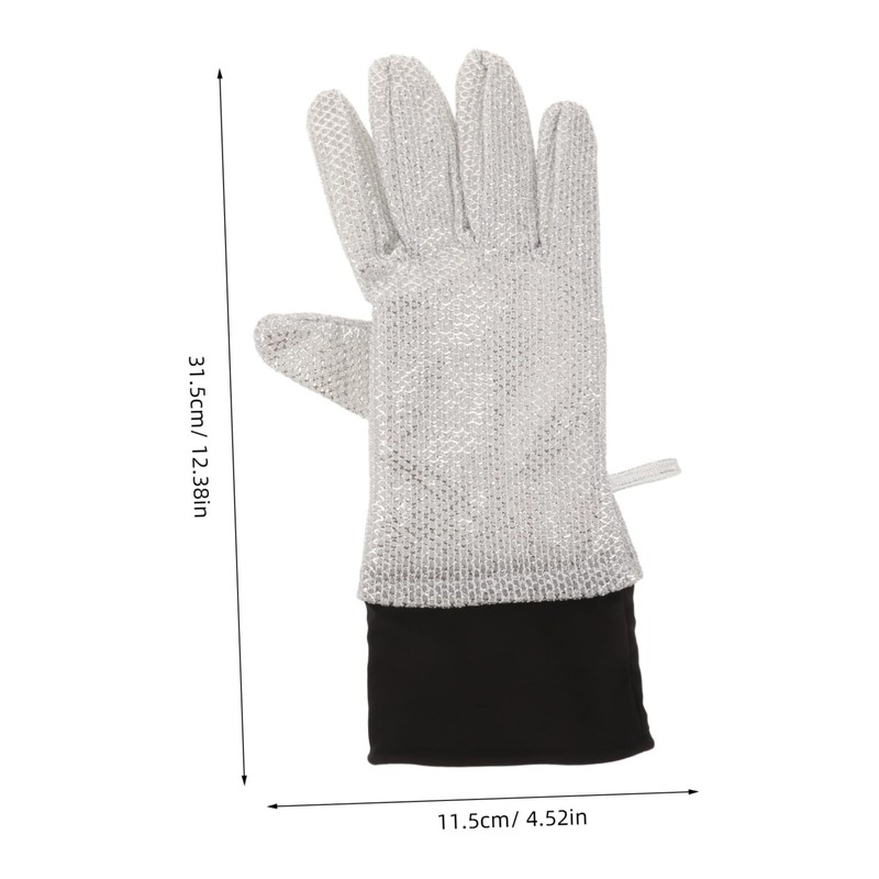 CHILDWEET 1pair Dishwashing Gloves for Kitchen Cleaning Oil Multi-Functional Long