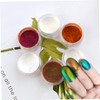 DOITOOL 6Pcs Pearlescent Mica Powder Set Vibrant Pigment for Crafts