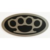 24Designs Compatible Front Emblem Brass Knuckles Black Replacement for Kia