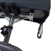 AllCure Knee Walker Memory Foam Pad Seat Cover, Black