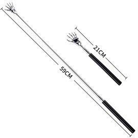 1 piece, Grandchild hand stretchable, back stirrer, egg hand, elastic stick, elastic grandson's hand, back scraper, tool for applying cream on the back, fashionable, popular, back scraping brush, can reach itchy places, stretchable, convenient to carry, 