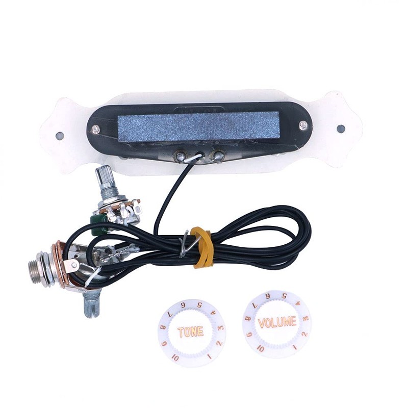 Alnicov Sound Hole Magnetic Pickup With Tone Volume Knobs for