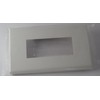 Panasonic Wallplate, 1 連用 3 Pieces Square White wtf8003 W