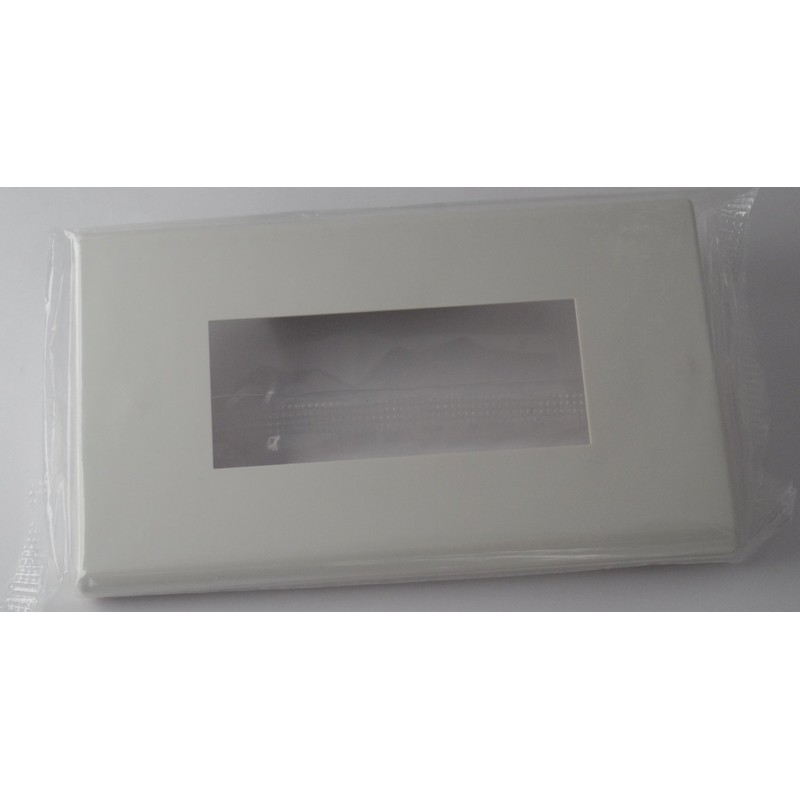 Panasonic Wallplate, 1 連用 3 Pieces Square White wtf8003 W