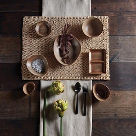 47th & Main Glazed Ceramic Jam Bowl Serving Dish, 4.5"Dia x 2"H, Brown