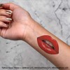 4 x 'Red Lips' Temporary Tattoos - Water Resistant, Skin-Safe,