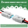 Delgada 175A Battery Quick Connect with 3.94Ft 6AWG Battery Cables