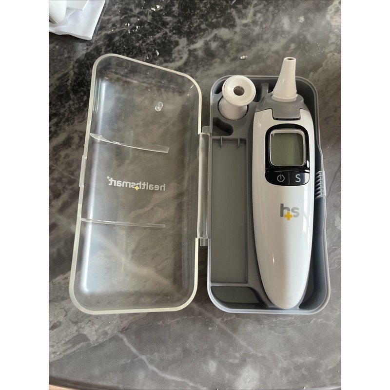 HealthSmart Talking Infrared Ear & Forehead Thermometer HealthSmart Batteries Included