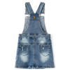 KIDSCOOL SPACE Little Girls Skirt,Ripped Soft Strechy Denim Girls Summer