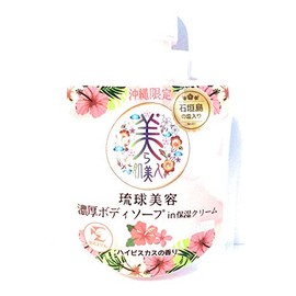 Okinawa Limited Beauty Ryukyu Beauty Rich Body Soap in Moisturizing Cream Hibiscus Scent
