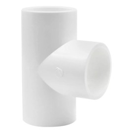 Meer 5 Piezas Conexión Tee Pvc 3/4 (19mm) Meer