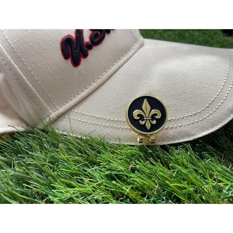 Don Flyee Clip Lily Crest Fleur de lis Golf Marker