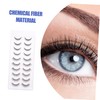 Baluue 10pairs Multi False Eyelashes for Natural Look Soft Curly