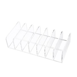 Outanaya Pressed Powder Organizer Dividers Makeup Cosmetic Rack for Eye Shadow and Lipstick 5 Compartment Design for Easy Access for Beauty Enthusiasts and Professionals