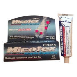 Micotex Crema Antimicótica Pie De Atleta 40gr Tubo