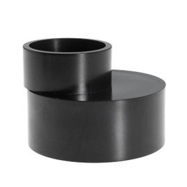 Gopayia Eccentric Tank Reducer Replaces T1041-1 for RV Gray Water Tank 3" Spigot to 1-1/2" Hub Sewer Hose Fitting Adapter