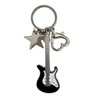 EZB Electric Guitar Charm Keyring | Decorative Keychain Gift Idea