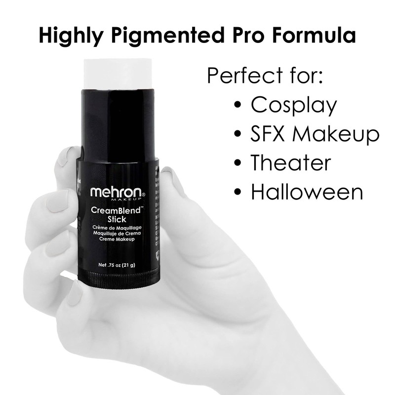 Mehron Makeup CreamBlend Stick | Face Paint, Body Paint, &