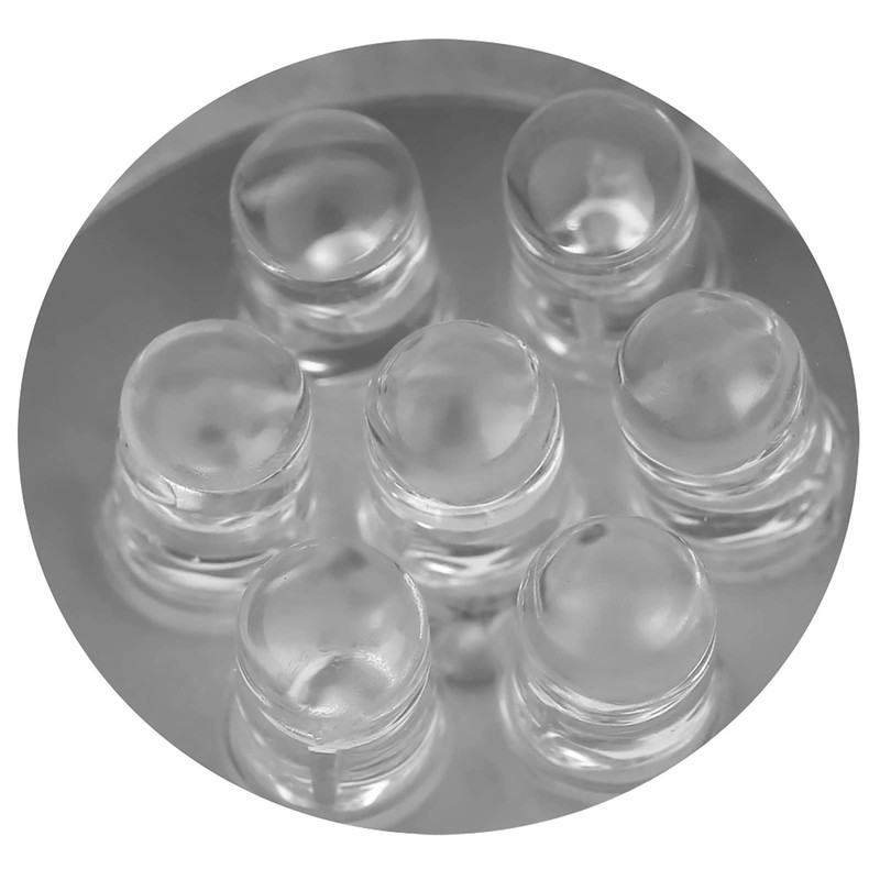 LED Light Base, Colorful Light Rotating Crystal Display Base Stand