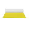5 1/2" Yellow Fusion Turbo Squeegee with Small White Handle