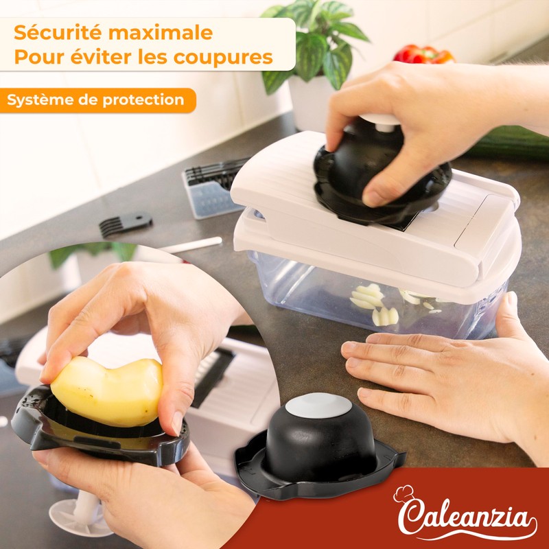 Multifunctional Kitchen Mandolin - Vegetable Slicer, Grater, Peeler, Chip Accessory