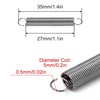 GUNGY Tension Springs with Hooks Stainless Steel Tension Spring Tension