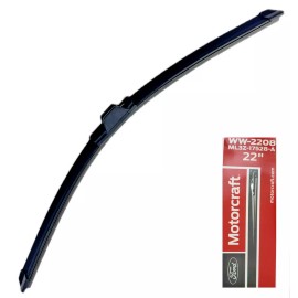 Ford NEW OEM Ford Motorcraft 22" Wiper Blade Original Style Clip- Quiet Streak Free