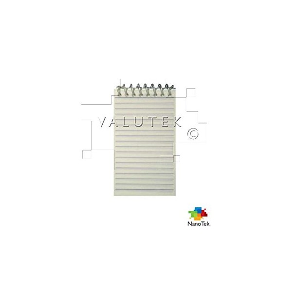 Nano Tek® Spiral College-Ruled Notebook, 3 x 5", 100 Pages