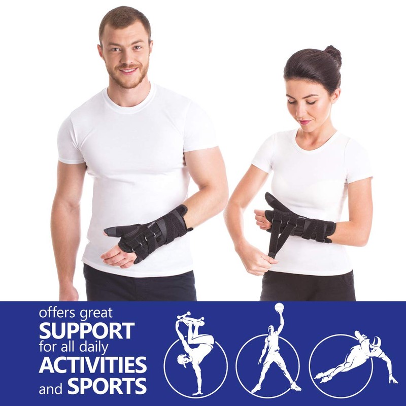 TOROS-GROUP Immobilisation Splint for Wrist and Forearm, Orthosis, Thumb Support