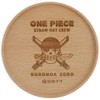 One Piece Zoro 125551 Straw Hat Crew Wooden Coaster Approx.