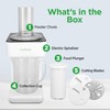 NutriChef 3-in-1 Electric Vegetable Chopper, Spiralizer, and Salad Maker -