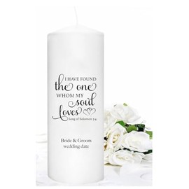 Unity Candle I Have Found The One My Soul Loves