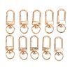 40Pcs Lobster Claw Clasps Zinc Alloy Gold Silver Color Glossy