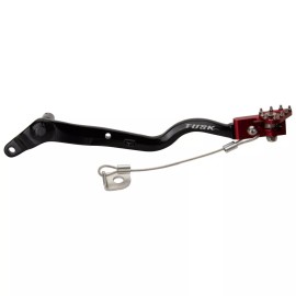 Tusk Aluminum Brake Pedal Red For HONDA XR650L 1993-2024