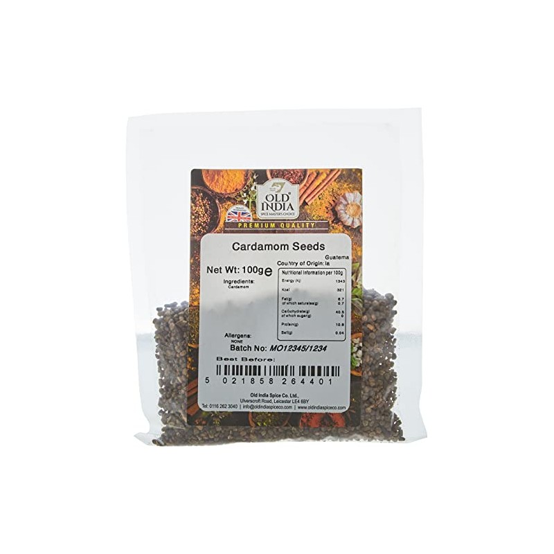 Old India Cardamom Seeds 100g