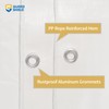 GUARD SHIELD White Tarps Heavy Duty Plus+ Waterproof 10x20 Feet,