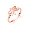 10K Rose Gold Firefly Nature Ring - Size 10
