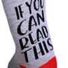 HDBD Christmas socks Adult Christmas Funny Cotton Socks If You