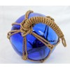 Fischer Ball - Glass & Cordage / Sisal - Blue