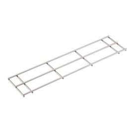 Captain Stag UG-3301 Camping, Barbecue, Bonfire Trik, Solo Net, Compatible with Bonfire Stand, Stove, Grill, Stainless Steel, Silver