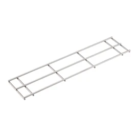 Captain Stag UG-3301 Camping, Barbecue, Bonfire Trik, Solo Net, Compatible with Bonfire Stand, Stove, Grill, Stainless Steel, Silver