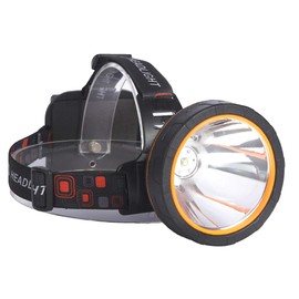 Yongkist Super Bright Rechargeable Coon Hunting Headlamp, LED Spotlight Head Torch with Power Supply, Waterproof Headlight Flashlight for Outdoor Hunting, Fishing, Hiking, Camping, Night Work