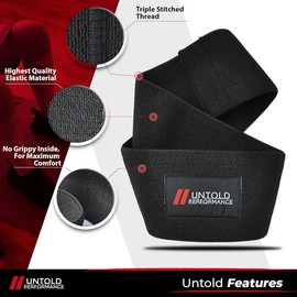 Untold Performance Heavy Resistance Bands - Hip Bands for Working Out, Premium Exercise Bands Resis