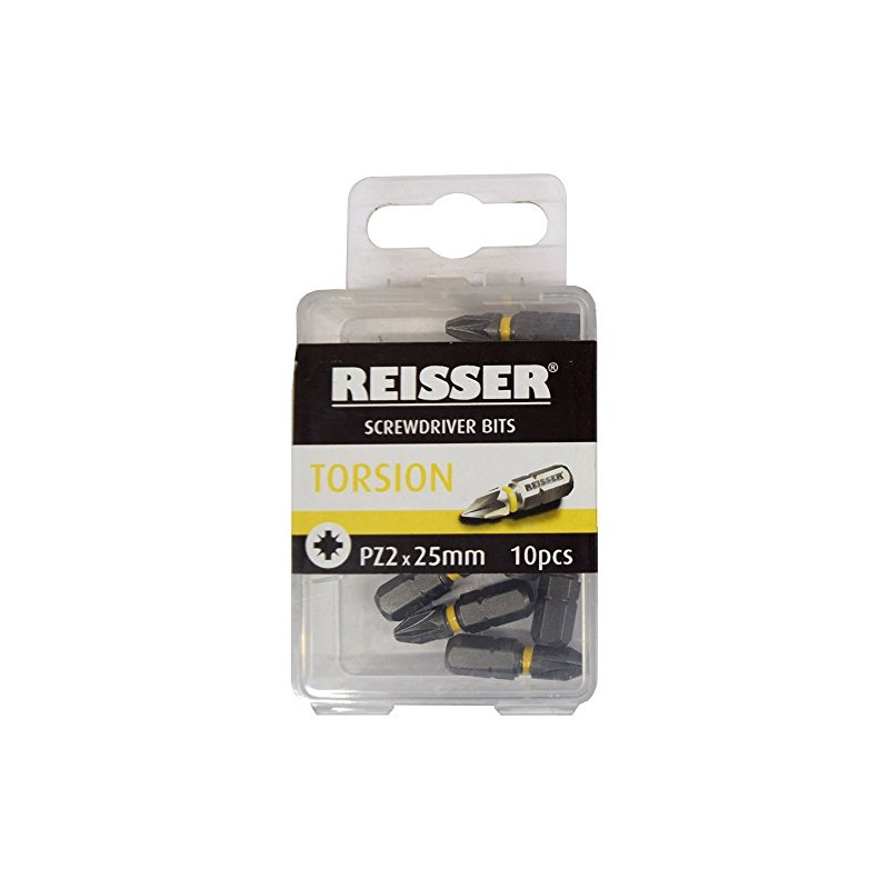 Reisser PZ02PB Torsion Screwdriver Bit Set