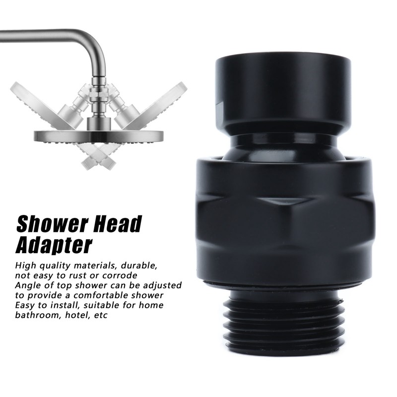 G1/2 Top Shower Adapter Adjustable Copper Shower Head Holder Home
