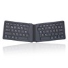 Perixx PERIBOARD-805 Ergo, Bluetooth 5.1 Faltbare ergonomische Tastatur, Ultra-dünnes tragbare