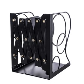 Gardesk Adjustable Bookends - Nonskid Heavy Duty Book Ends for Desk - Book Stand & Organizer