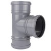 VONLIS T-Piece HT Pipe System Socket Waste Water Pipe Branch