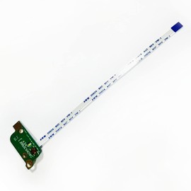 Fleshy Leaf Power Button Board Switch with Cable Replacement for HP ProBook 450 G3 455 G3 470 G3 827035-001 DA0X63PB6F0 DA0X63PB6F1